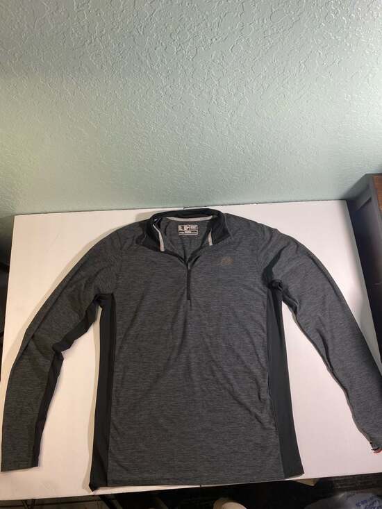 New Balance Other - New Balance NB Dry Quarter-Zip Long Sleeve Running Shirt Heathered Grey Size L